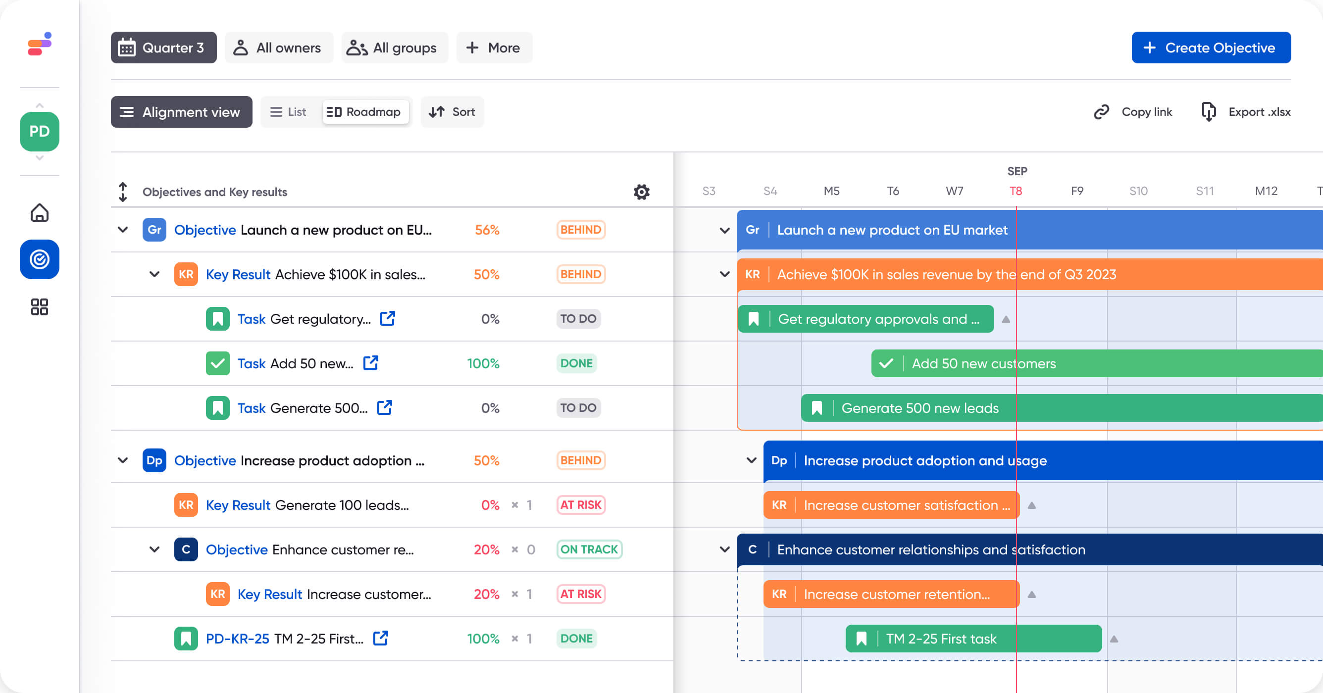 okr app