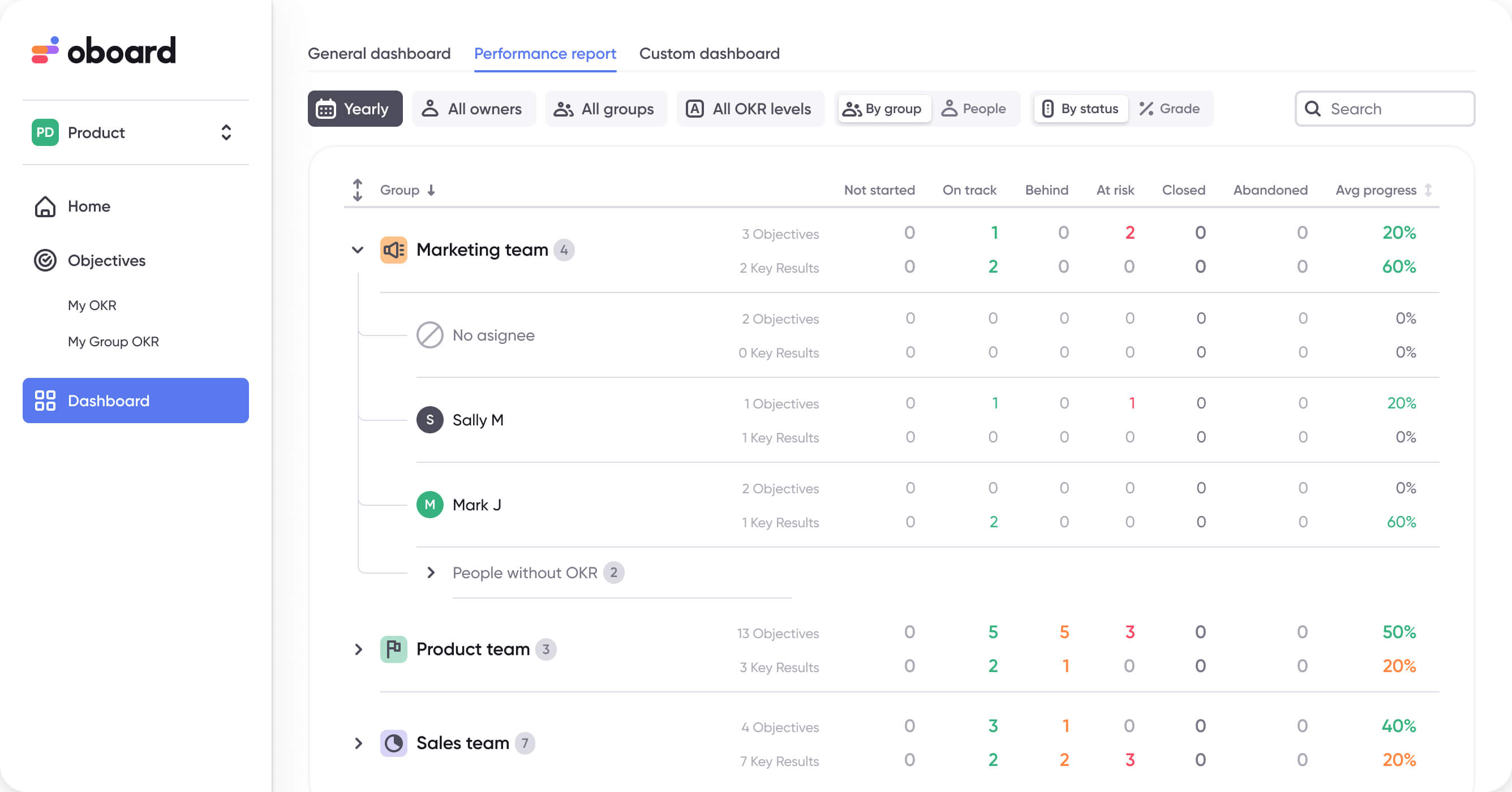 okr app