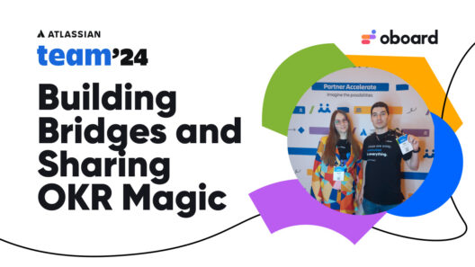 Building Bridges and Sharing OKR Magic at Atlassian Team '24