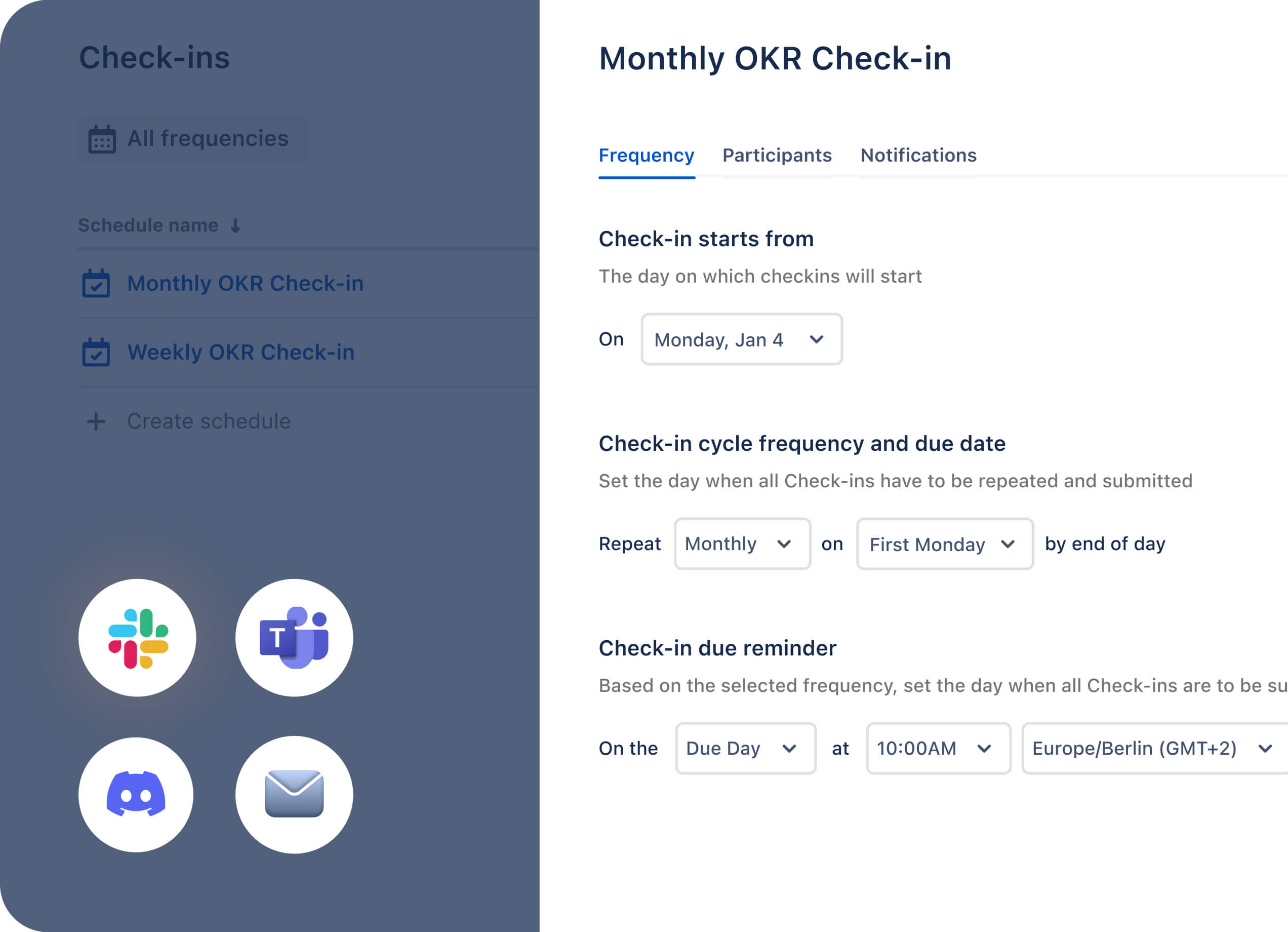 Seamless Company-wide Check-ins