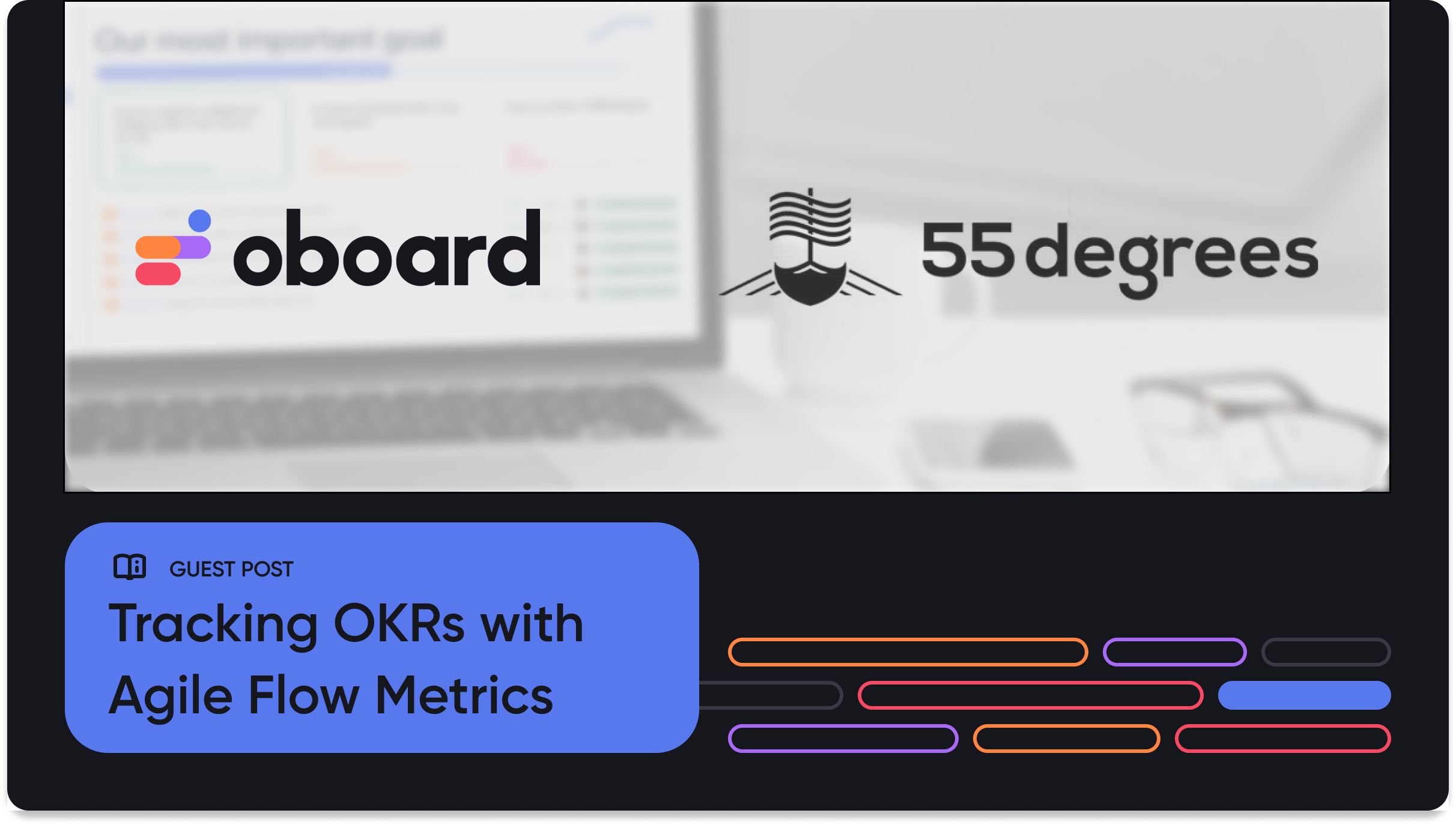 Tracking OKRs with Agile Flow Metrics - Title